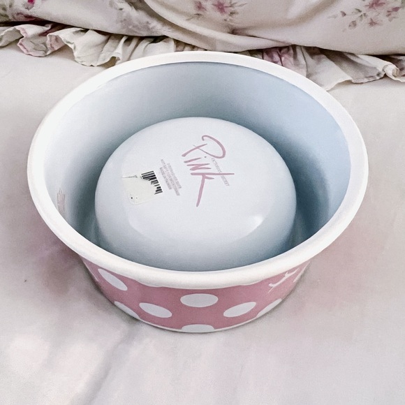 VS PINK Victoria’s Secret DOG BOWL RARE Collector Item - Picture 7 of 10